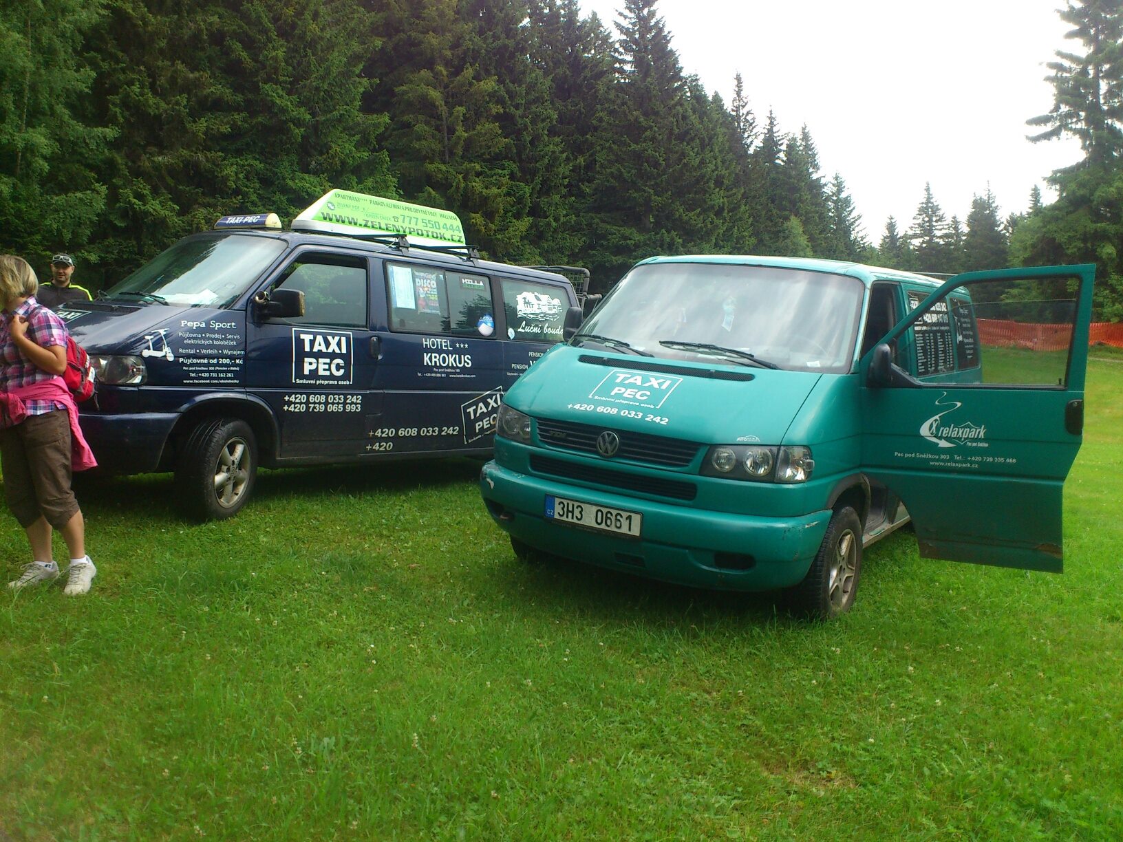 VW transporter taxi